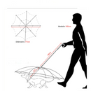 Coleira Translucida Invertida Com Guia Para Seu Pet: Conforto e Proteção em Dias Chuvosos