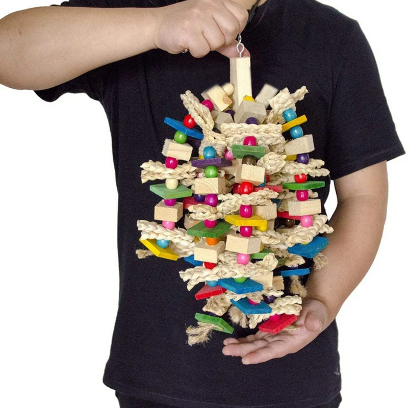 Pêndulo Mordedor para Papagaios e Calopsitas: Diversão e Conforto para Seu Pássaro