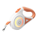 Coleira Retrátil Rojeco com Iluminação RGB e Lanterna LED - Conforto e Segurança em Cada Passeio