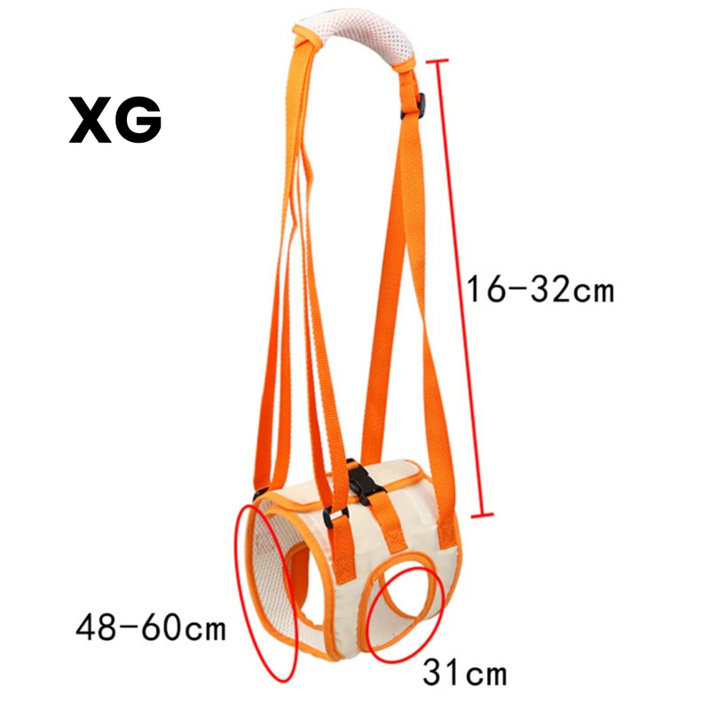 Cinta Sling Confortável para Ajudar Cachorros com Dificuldade de Mobilidade