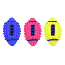 Bola de Futebol Americano em Vinil - Diversão e Cores Vibrantes