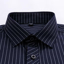 Camisa Xadrez Manga Longa Masculina Navy