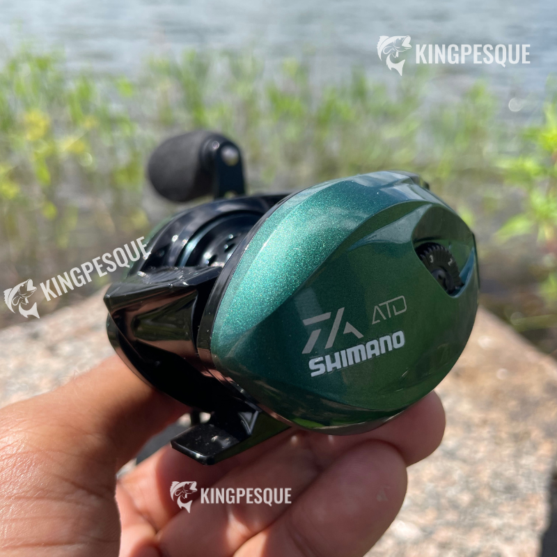 Carretilha Shimano ATD200: Drag de 10kg e Travagem Magnética para Pesca Eficiente