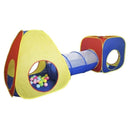 Barraca Divertida Infantil Dobrável Toca 3 em 1 com Túnel e Bolinhas Importway