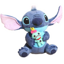Pelúcia Confortável Stitch com Xepa Scrump para Aconchego e Diversão