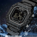 Relógio Digital Sanda 2156: Praticidade e Estilo à Prova D'Água