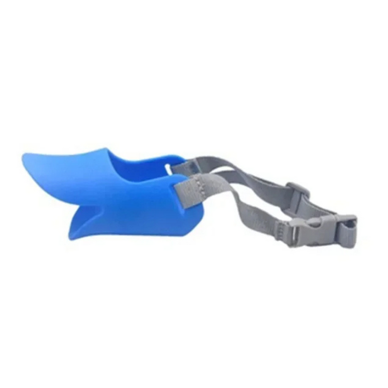Focinheira de Silicone Confortável para Cachorros de Pequeno e Médio Porte