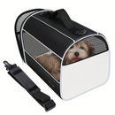 Transporte Seu Pet Com Conforto e Estilo: Bolsa Caixa Telada Prática e Leve