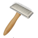 Escova de Madeira para Remoção de Pelos de Gatos e Cães - Conforto e Praticidade para Seu Melhor Amigo