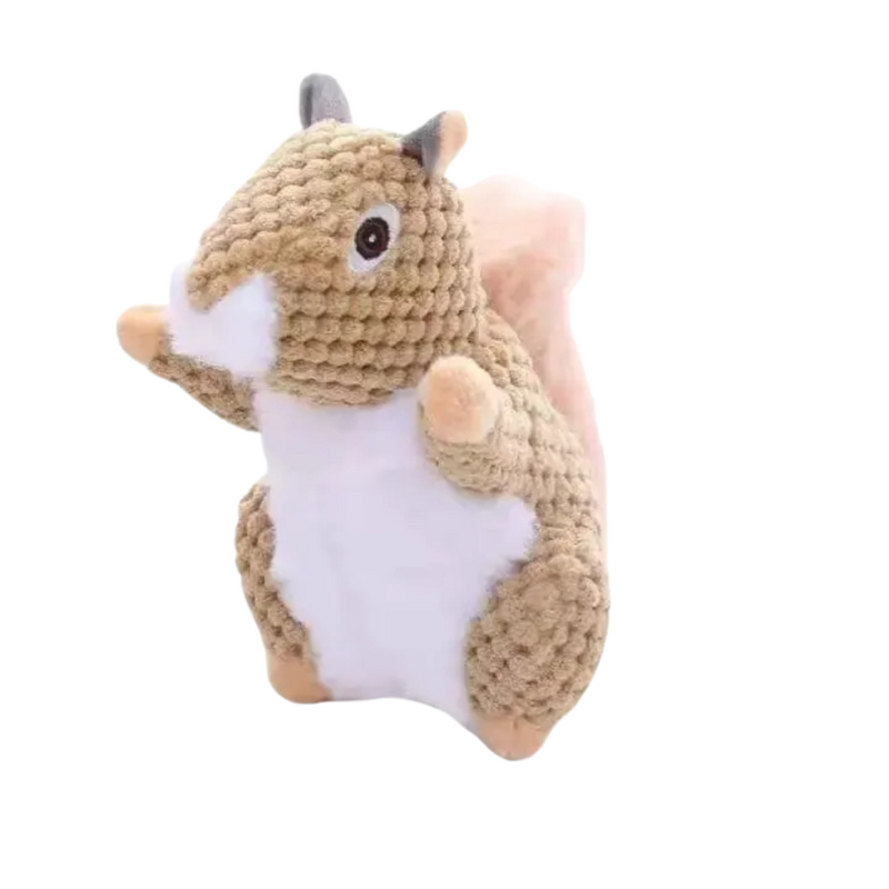 Brinquedo de Pelúcia Esquilo Coala Resistente para Cachorros – Diversão e Conforto em Cada Mordida