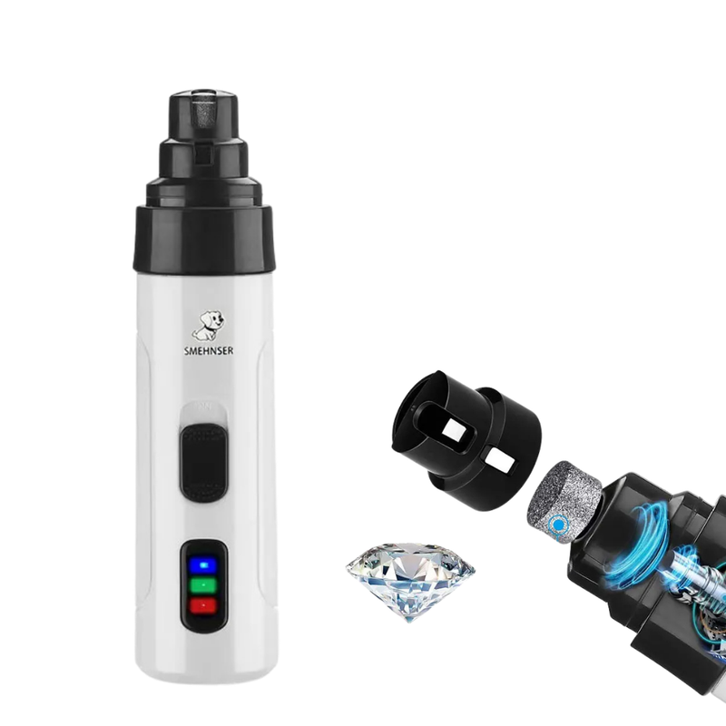 Arquitetura de Conforto: Lixador Elétrico Recarregável para Unhas de Pets