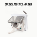 Porta Inteligente para Gato: Liberdade e Conforto para Seu Pet