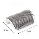 Escova Relaxante para Gatos com Fixação em Paredes e Cantos