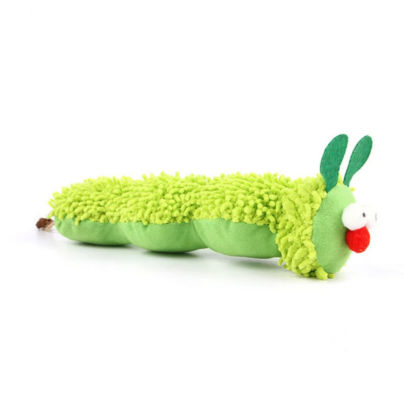 Caterpillar Catnip Chew Toy para Conforto e Diversão dos Gatos