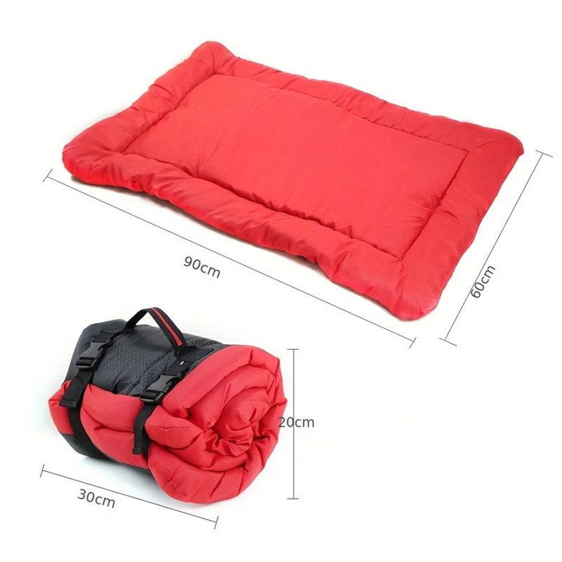 Cama Dobrável Pet Portátil: Conforto Impermeável e Antiderrapante