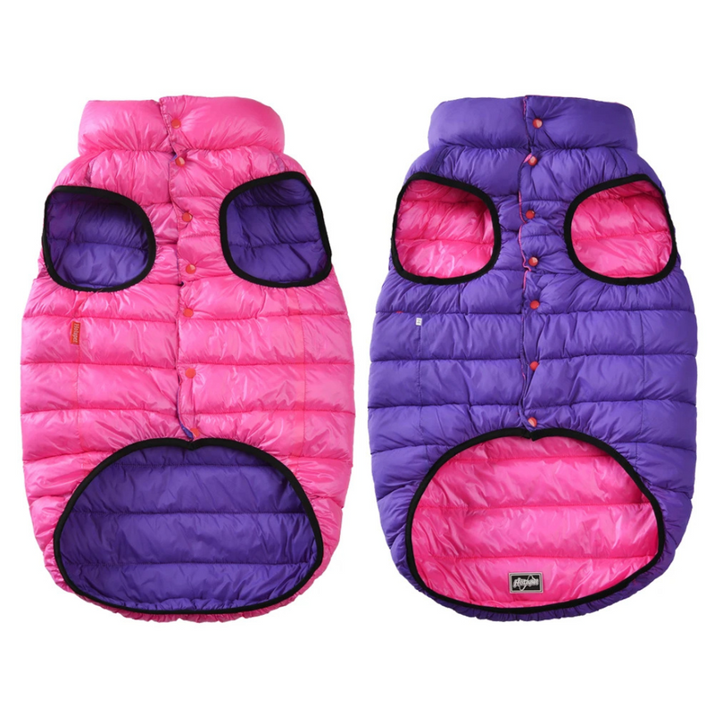 Casaco Reversível de Inverno para Pets: Conforto Impermeável em Duas Estações