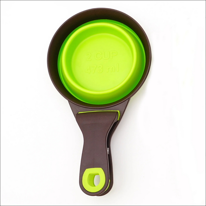 Dosador Prático de Ração com Fechamento Seguro para Saco