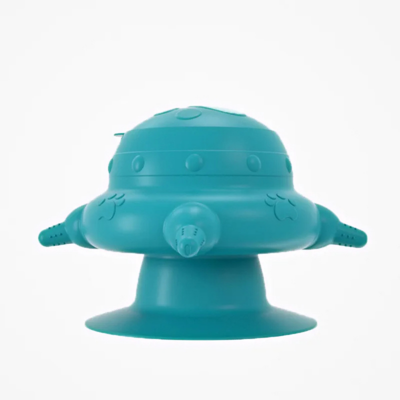 Amamentador Prático com 4 Bicos de Silicone para Filhotes de Cães e Gatos