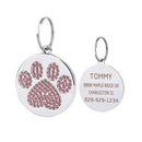 Pingente de Identificação Personalizado para Cachorros com Nome, Telefone e Endereço