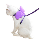 Peitoral Com Asas de Anjo e Guia para Gatos e Cães: Conforto E Estilo Para Seus Passeios