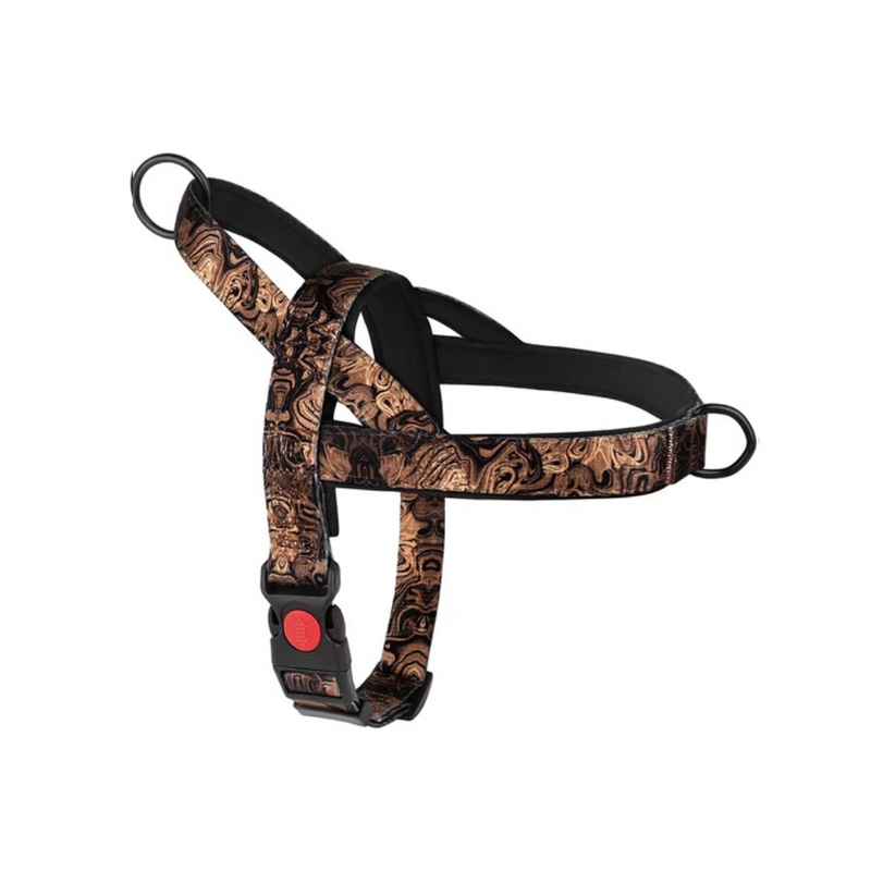 Coleira Peitoral Confortável para Cachorros com Duas Argolas de Guia