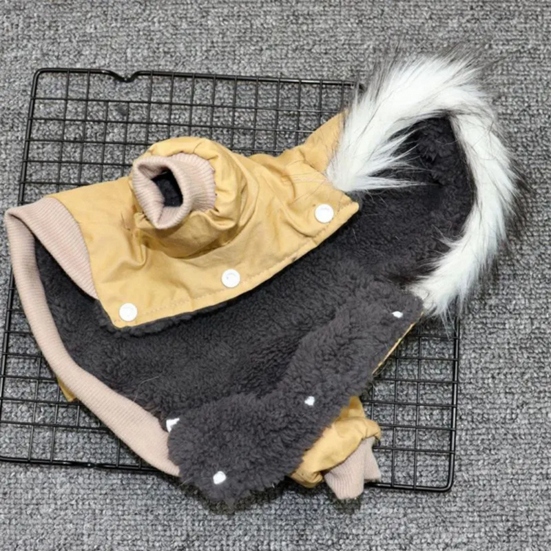 Jaqueta Pet Adventure Confortável e Estilosa com Forro e Botões