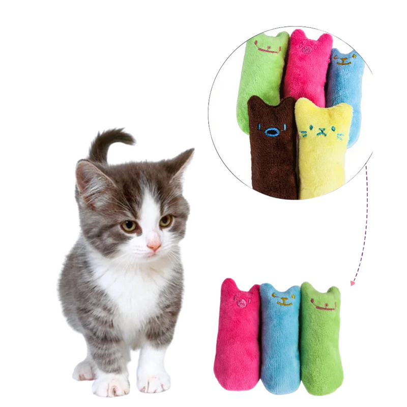 Mordedor Confortável para Gatos e Cães - Massageador Dental Pet