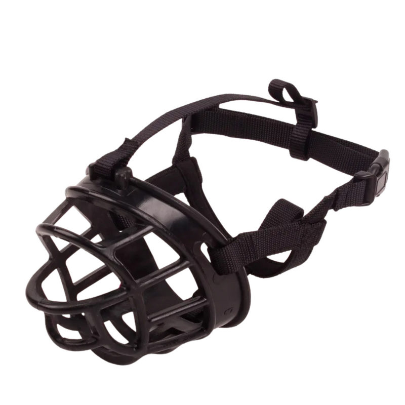 Focinheira Ajustável Para Cães Grandes - Conforto e Segurança Para Rottweilers