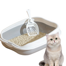 Caixa de Areia Higiênica Portátil para Gatos com Pazinha Grátis - Praticidade e Conforto em Qualquer Lugar