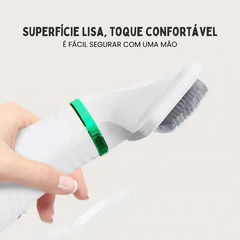 Escova Secadora 2 em 1 para Pets: Praticidade e Conforto no Banho e Tosa