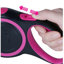 Guia Retrátil Reforçado para Cães e Gatos – Liberdade e Conforto em Cada Passeio