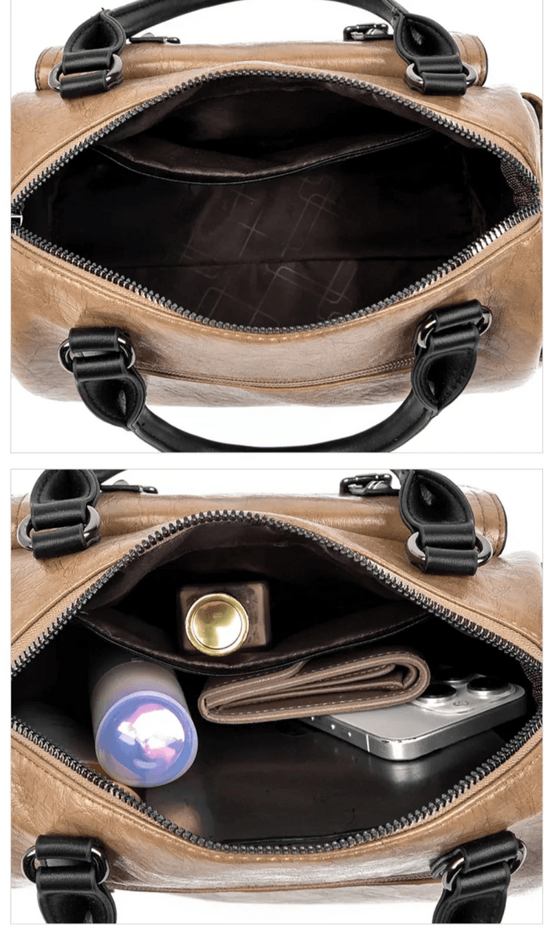 Bolsa Diva em Couro Legítimo - Elegância e Praticidade para o Dia a Dia