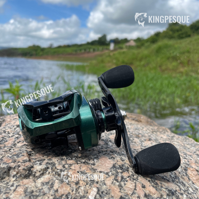 Carretilha Shimano ATD200: Drag de 10kg e Travagem Magnética para Pesca Eficiente