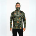 Camisa PELAGIC Manga Longa UV50+ Camuflada para Conforto e Proteção