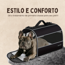 Transporte Seu Pet Com Conforto e Estilo: Bolsa Caixa Telada Prática e Leve