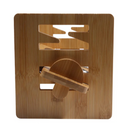 Comedouro e Bebedouro Duplo Elevado com Tigelas de Aço Inox – Conforto e Praticidade para Seu Pet