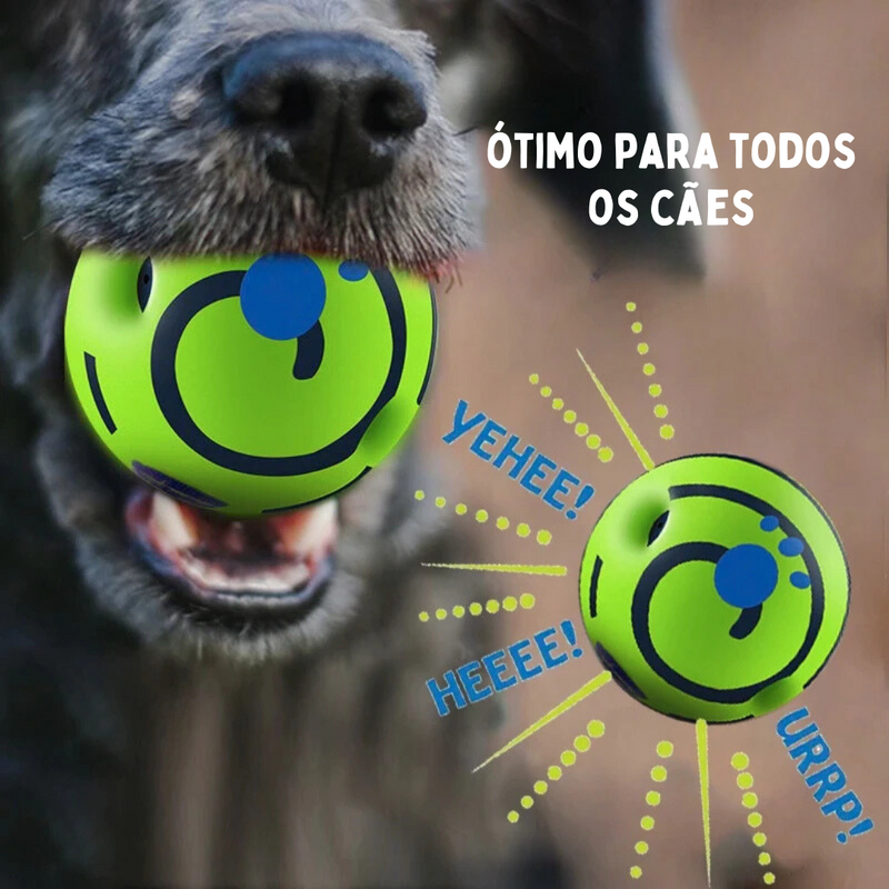 Bola Interativa para Pets com Sons - Diversão e Estímulo a Cada Brincadeira
