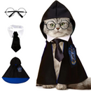 Capa de Halloween Harry Potter para Animais de Estimação: Estilo e Magia para Seu Cão ou Gato
