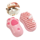 Escova a Vapor Automática para Limpeza Profunda de Pelagem em Cães e Gatos