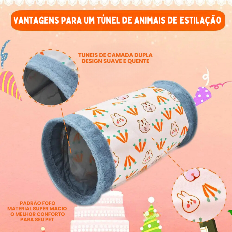 Toca Aconchegante para Hamster, Porquinho da Índia e Chinchila – Conforto e Segurança para Seu Pequeno Amigo
