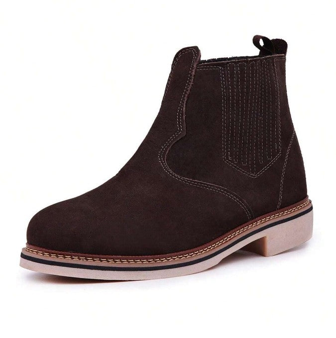 Bota Masculina Country Couro Selvagem