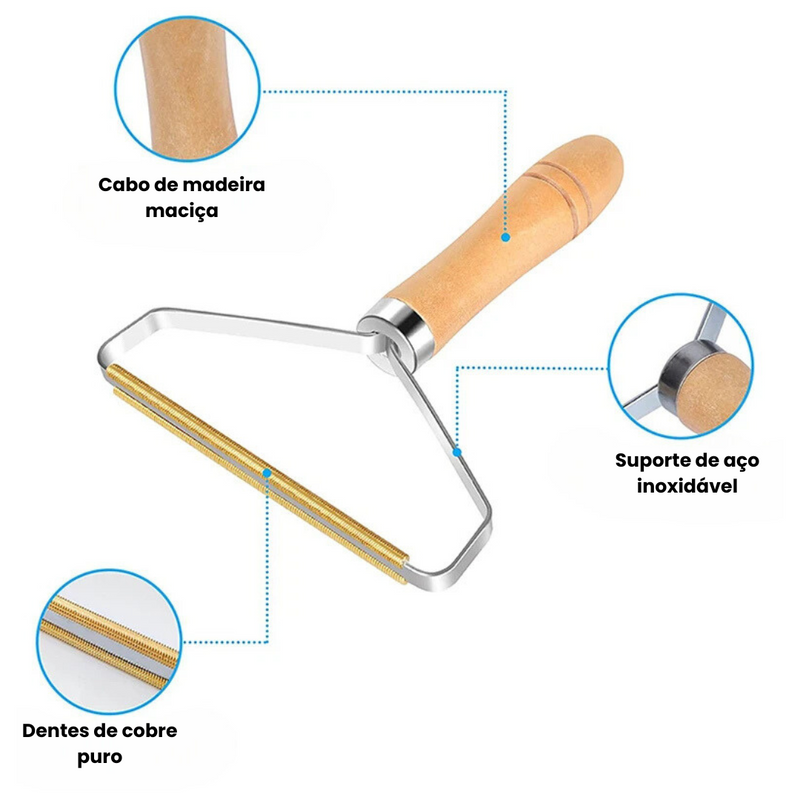 Removedor de Pelos e Fiapos para Roupas – Conforto e Praticidade em Cada Lavagem