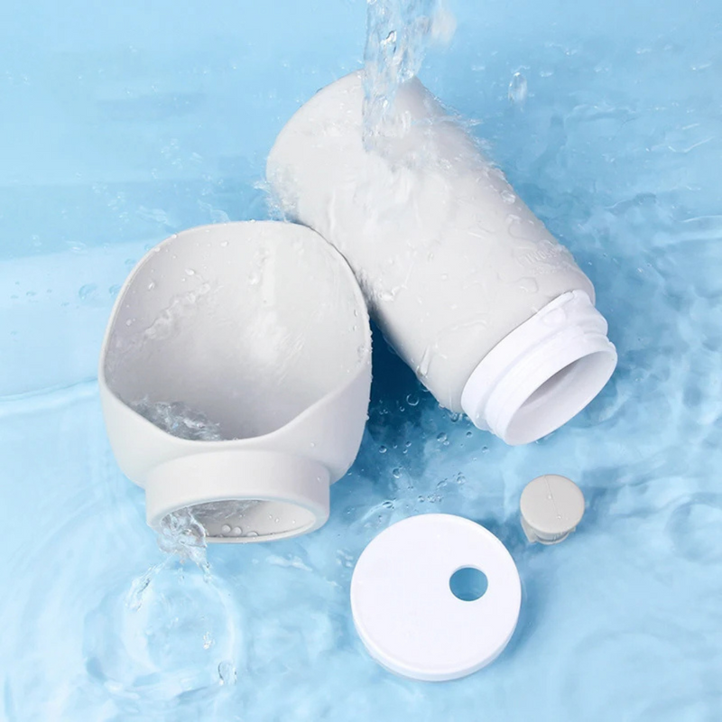 Garrafa Dobrável de Silicone para Hidratação do Seu Pet em Viagens e Passeios