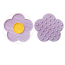 Tapete de Lamber em Formato de Flor para Alimentação Lenta de Cachorros – Proporcione Conforto e Estímulo na Hora da Refeição