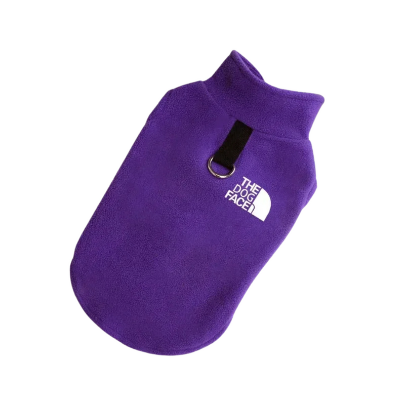 **Colete Flanelado The Dog Face com Argola para Guia - Conforto e Estilo para Passeios**