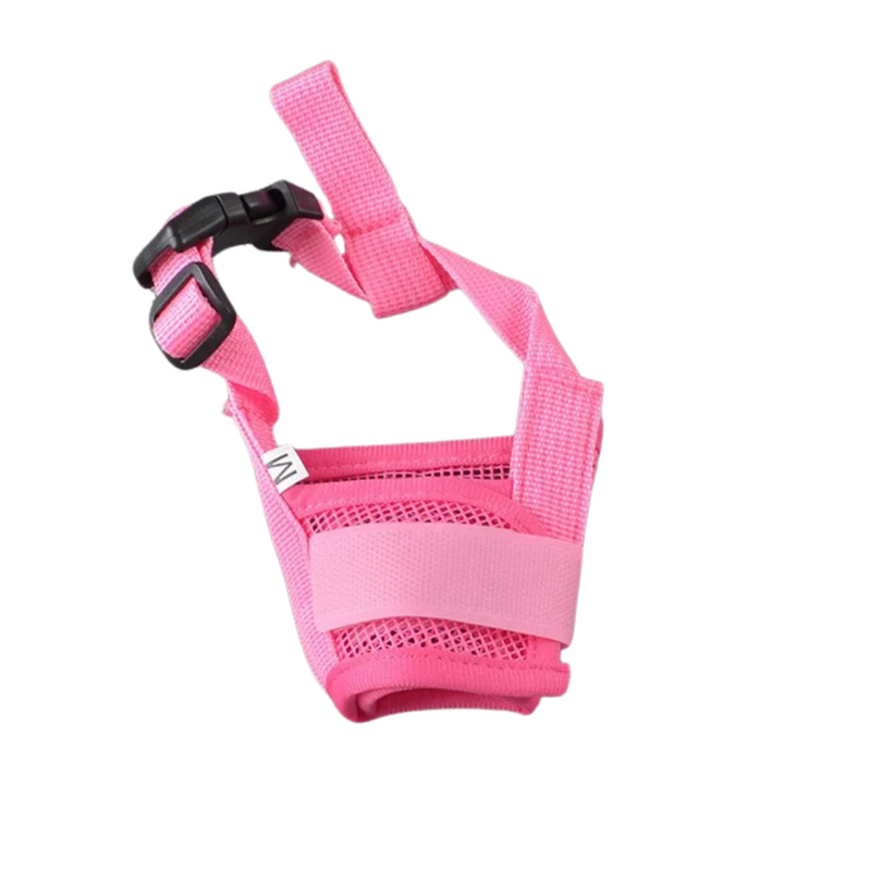 Focinheira Ajustável em Tecido Respirável para Conforto e Praticidade