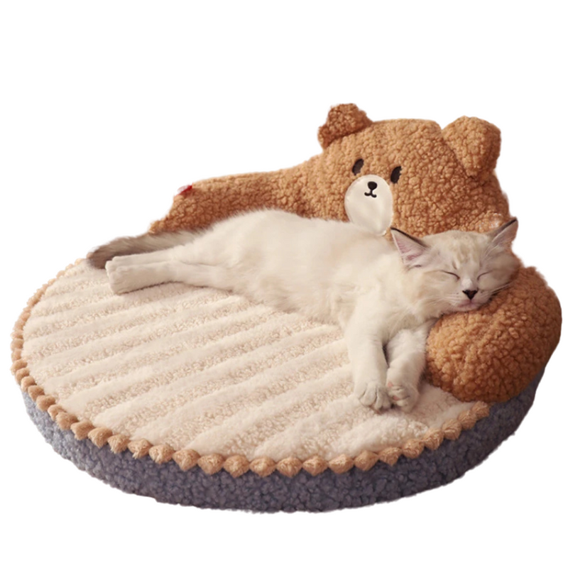 Cama Acolchoada Ursinho Carinhoso Para Um Conforto Aconchegante