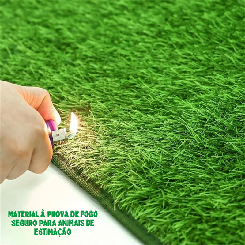 Tapete Sintético de Grama Artificial para Banheiro de Cachorros – Conforto e Praticidade para Seu Pet