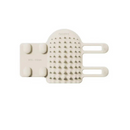 Pente Massageador Para Gatos: Escova Tira Pelos Com Alças Confortáveis