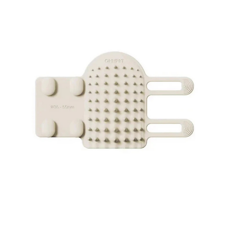 Pente Massageador Para Gatos: Escova Tira Pelos Com Alças Confortáveis